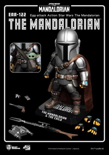 The Mandalorian Star Wars Egg Attack Actio 122 Beast Kingdom