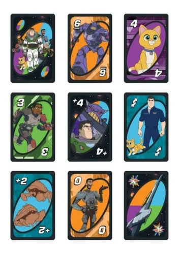 Juego De Mesa Uno Edicion Especial Buzz Lightyear Toy Story