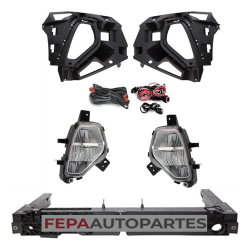 Kit Faros Auxiliares Antinieblas Vw Nivus 2020 / 2022