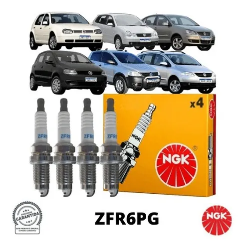 comprar Jogo De Vela Original Ngk Fox Golf Spacefox Polo Cross Fox