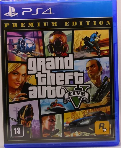 Jogo Usado Grand Theft Auto V Premium Edition PS4