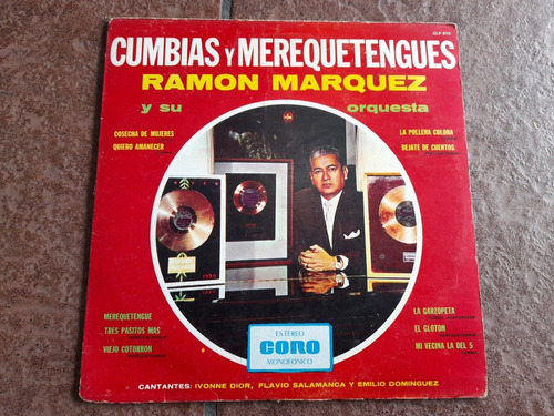 Lp Ramon Marquez Cumbias Y Merequetengues Acetato,long Play