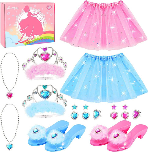 Princess Dress Up Toys 2 Juegos De Zapatos, Vestidos Y ...