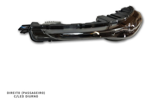 Imagem 5 de 8 de Farol Led Dianteiro Passageiro Fiat Toro 2.0 16v 2022 Novo
