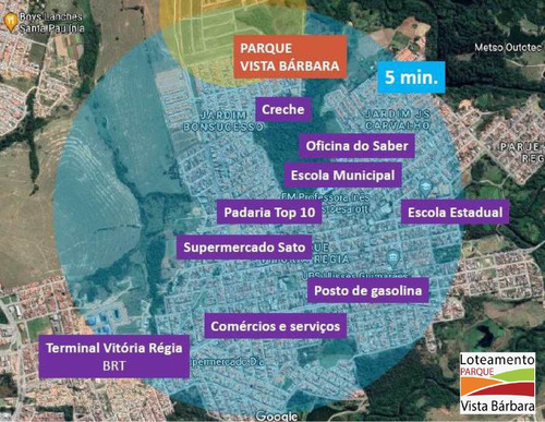 Imagem 3 de 5 de Terreno À Venda, 154 M² Por R$ 96.500,00 - Sorocaba - Sorocaba/sp - Te0001