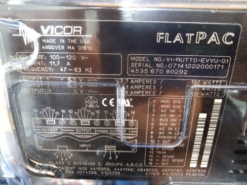 Modulo Flat Pac Vicor