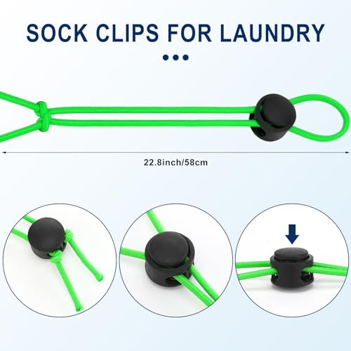 100 Piezas De Clips Para Calcetines Para Sujetar Calcetines