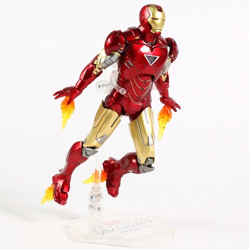 Boneco Iron Man Vingadores Avenger Original Zd Toys Mark Vi