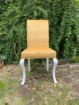 Comprar Silla Vestida Reina Ana Con Tela A Eleccion A Eleccion Blanco A Eleccion