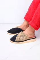 Comprar Pantuflas Mujer Peluche Plataformas Ojotas Chinelas Liviana