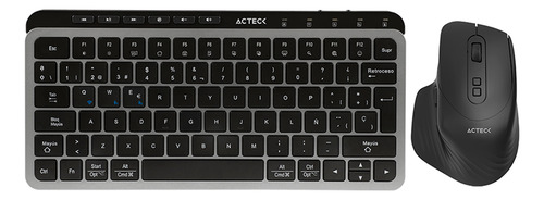 Kit Teclado Y Mouse Acteck Krea Mk750 Inalambrico Tamaño 65%