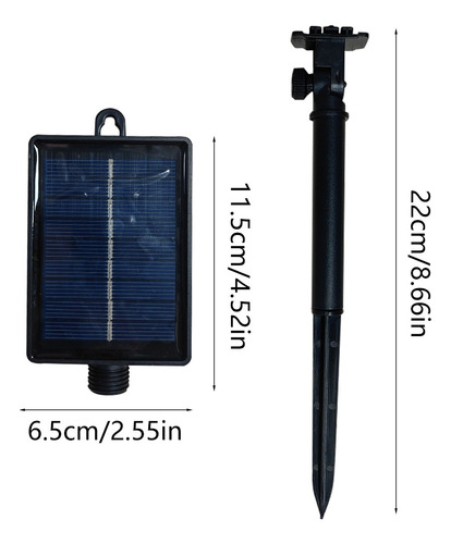 Luzes Solares De Guarda-chuva Guarda-chuva De Pátio Movido A