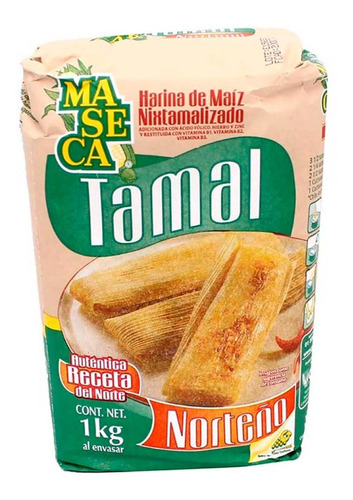 Harina De Maíz Maseca Tamal Norteño 1kg