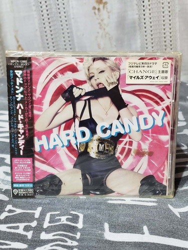 Cd Madonna Hard Candy Japon Importado + Bonus Track