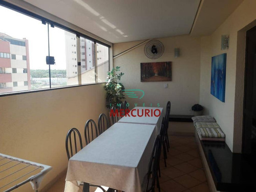 Apartamento Com 3 Dormitórios À Venda, 136 M² Por R$ 500.000,00 - Vila Aviação - Bauru/sp - Ap3050