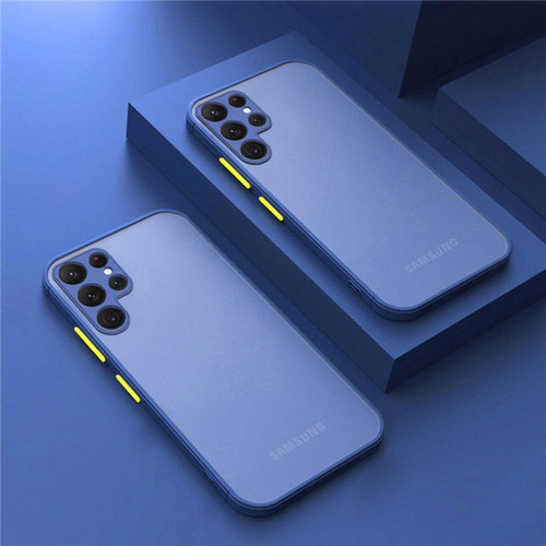 Funda De Teléfono Esmerilada De 2 Piezas Para S23, S22, S21