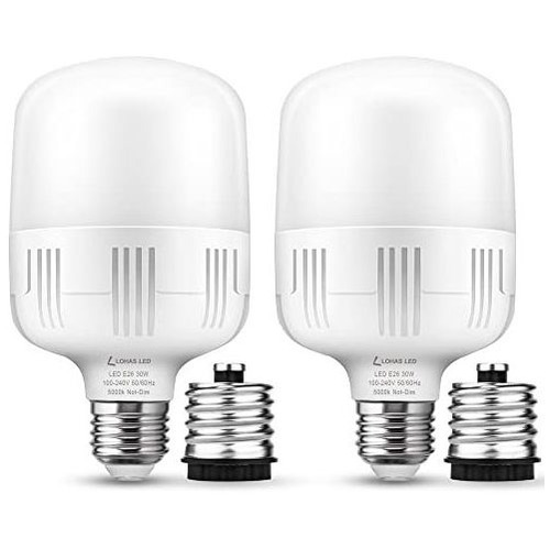 Bombilla Led Lohas 30w Equivalente 250-300w, 3400lm, E26/e39