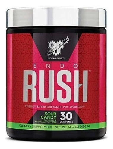 Bsn Endorush 300 Mg Cafeina Beta-alanina Y Creatina 390 Gr