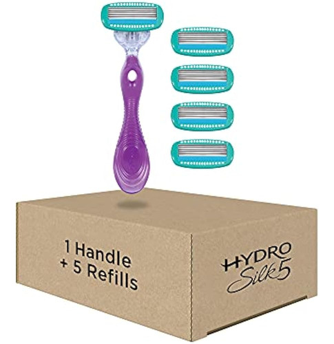 Schick Hydro Silk Sensitive Skin Razor Para Mujeres Con 5 Re