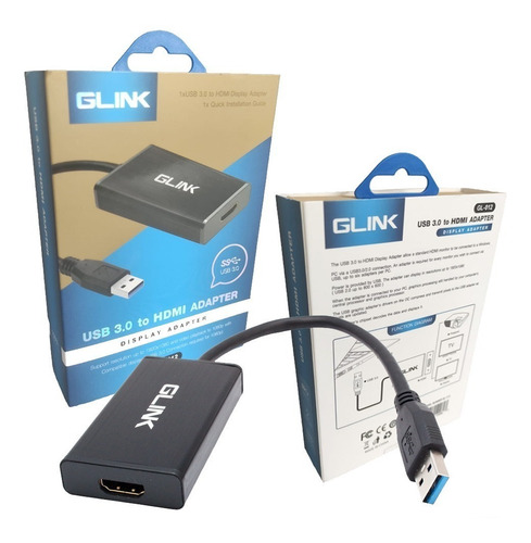 Convertidor Usb 3.0 A Hdmi Glink Gl-012 Full Hf 1080p Adapta