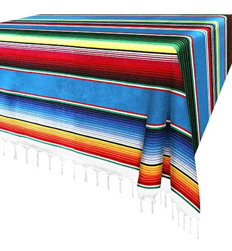 84 X 59 Pulgadas Manta De Sarape Mexicano Manta De Ventana D