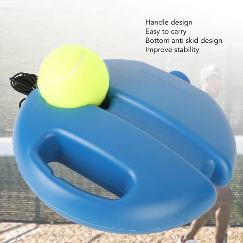 Entrenador De Tenis Individual Portátil Con Estructura De