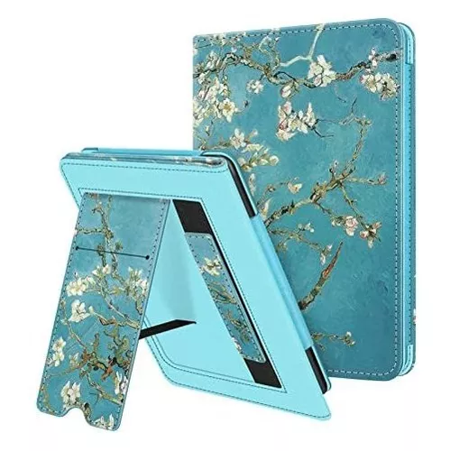 Fintie Funda con soporte para Kindle Paperwhite de 6.8 (11ª  generación-2021) y Kindle Paperwhite Signature Edition, funda de cuero  sintético con