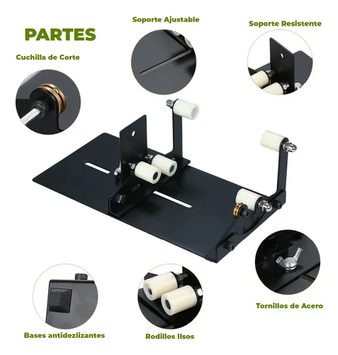 Maquina Para Cortar Vidrio Cortador De Botellas + Accesorios