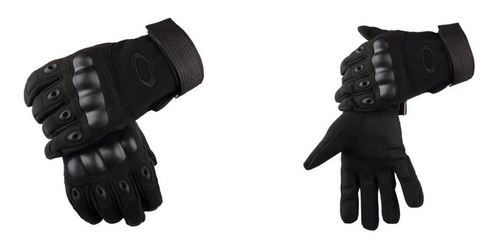 Imagen 4 de 10 de Guantes Mitones Tácticos Con Protector Nudillos Moto Gym
