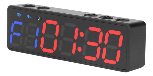 Reloj Portátil Gym Timer Con Intervalos De Entrenamiento, Ta
