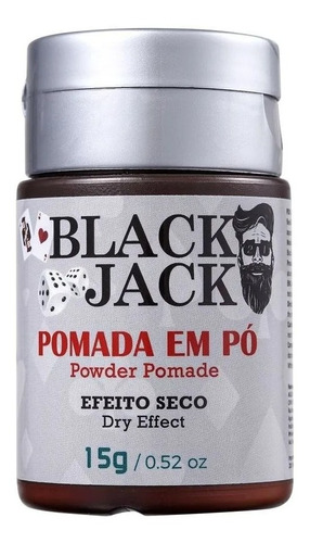 Pomada Em Pó Black Jack Felps Men 15g