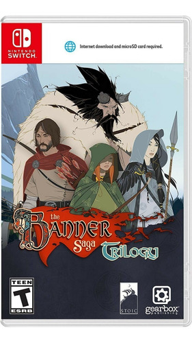 The Banner Saga Trilogy -mídia Física - - Switch