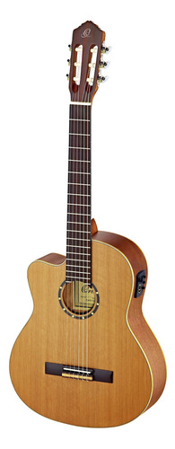 Ortega Guitars 6 String Family Series Pro Solid Top Acústi.