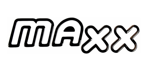 Adesivo Emblema Maxx Celta Classic Corsa Resinado Preto Clr019 Frete Fixo Fgc