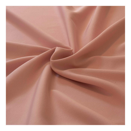 Tecido Gabardine Two Way Rose Com Elastano 1,50 M Largura