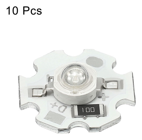 Meccanixity Cob Led Lig Ligh Bead 1w 50lm 460-465nm 20 Mm 5v