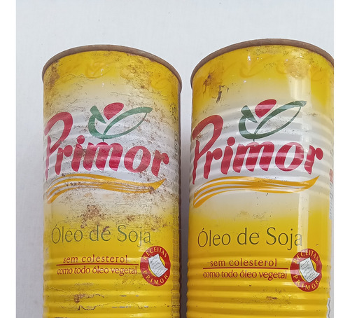 Lata Antiga Óleo De Milho Primor Vazia - 900 Ml -c A50 (Usado)