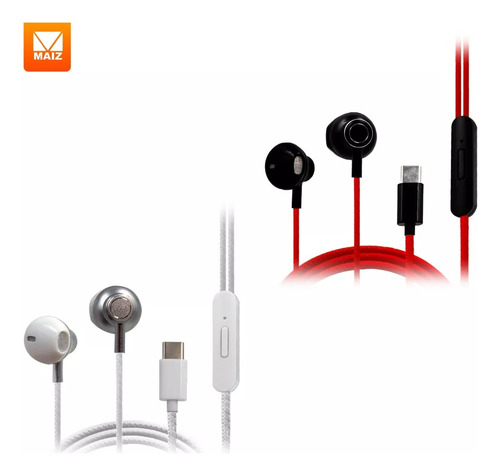 Audifonos In Ear Alambricos Celular Manos Libres Usb Tipo C