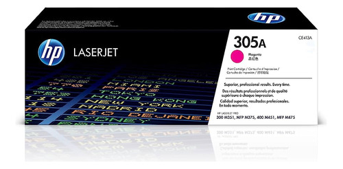 Toner Hp Ce413a Serie 305a Pro M451/m475 2.2k Magenta