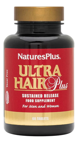 Naturesplus Ultra Hair, Liberacion Sostenida, 60 Tabletas Ve