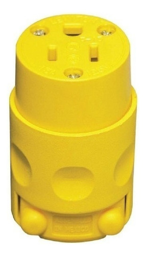 Tomacorriente Aéreo Leviton 515cv Amarillo