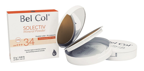 Bel Col Solectiv Mineral Powder Pó Compacto Bege 12 G