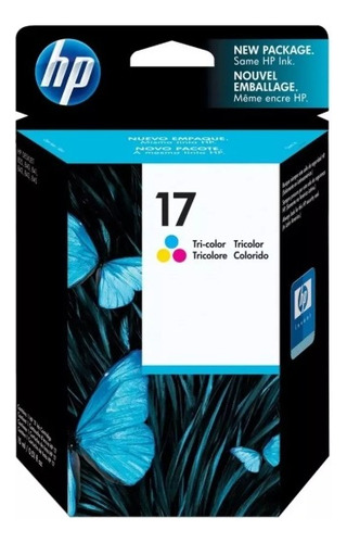 Cartucho Hp Tricolor 17a Número De Parte C6625a