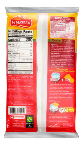 Massa para Lasanha Vitarella Speciale Pacote 500g