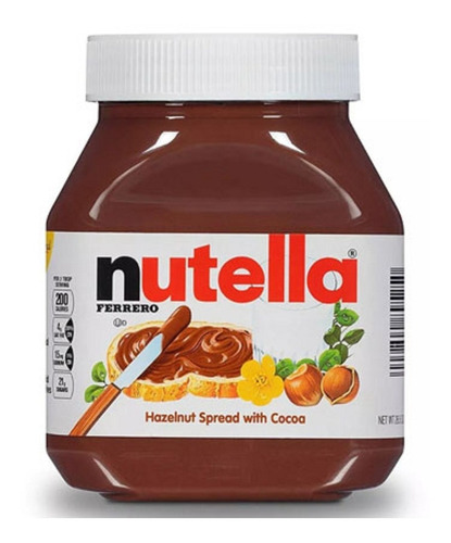 Chocolate Importado Ferrero Nutella 750 - Kg a $130