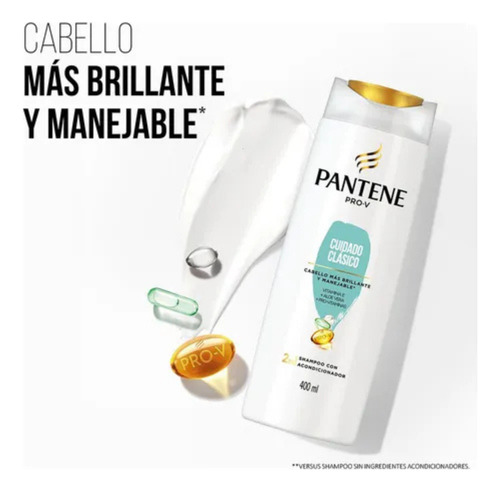 Shampoo Pantene Cuidado Clásico 700ml