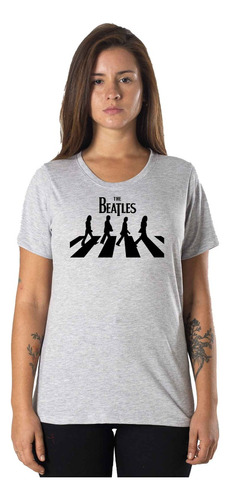 Remeras Mujer The Beatles Abbey Road |de Hoy No Pasa|11b V