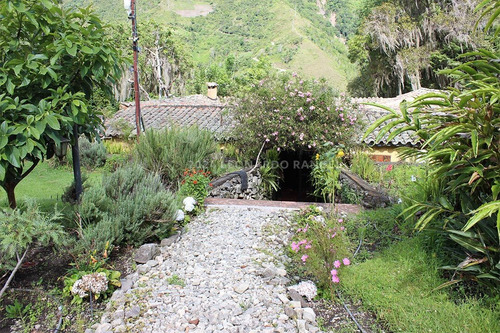 Se Vende Bella Finca De 10 Hectáreas Con Casa Colonial En Cacute Sector Santa Elena, Mérida.