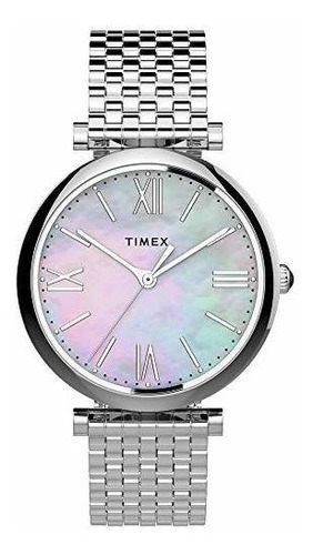 Reloj De Pulsera - Reloj Timex Parisienne De 35 Mm Para Muje