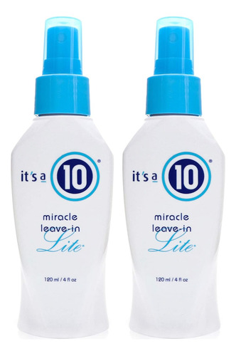 Es Un 10 Milagro De Cuidado Del Cabello Leave-in Lite  4 Onz